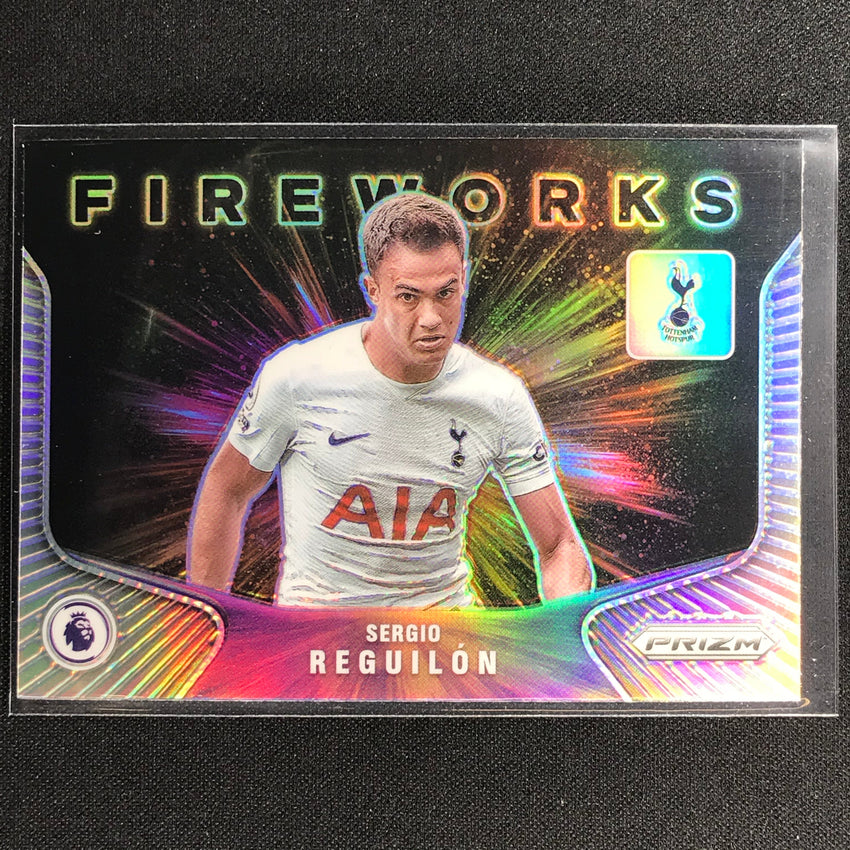 2021-22 Prizm EPL SERGIO REGUILON Fireworks Silver #21