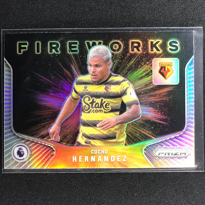 2021-22 Prizm EPL CUCHO HERNANDEZ Fireworks Silver #24
