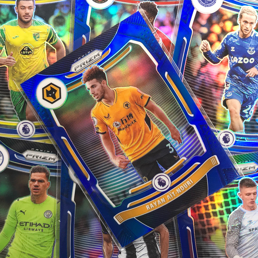 2021-22 Prizm EPL DEMARAI GRAY Blue /340 #98