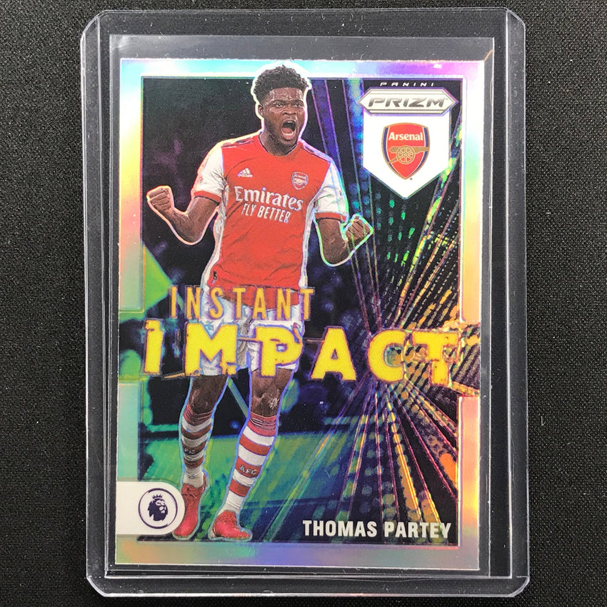 2021-22 Prizm EPL THOMAS PARTEY Instant Impact Silver #22