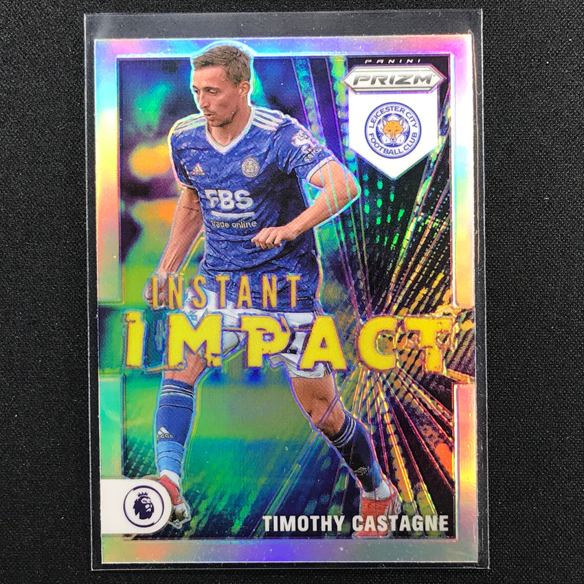 2021-22 Prizm EPL TIMOTHY CASTAGNE Instant Impact Silver #25