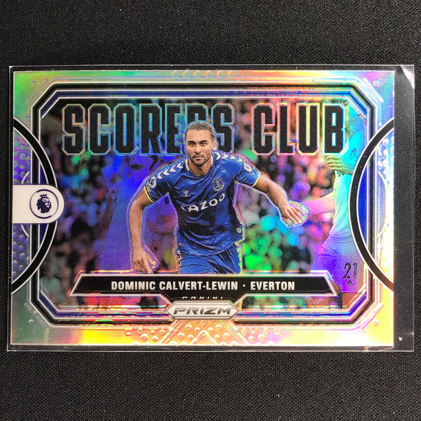 2021-22 Prizm EPL DOMINIC CALVERT-LEWIN Scorers Club Silver #6