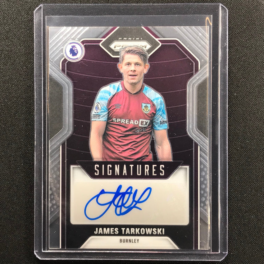 2021-22 Prizm Epl James Tarkowski Signatures Auto Base No Jta D