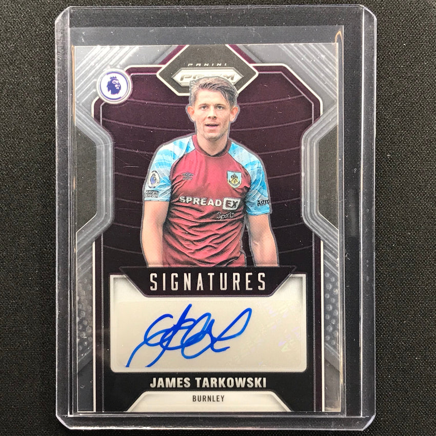 2021-22 Prizm Epl James Tarkowski Signatures Auto Base No Jta E