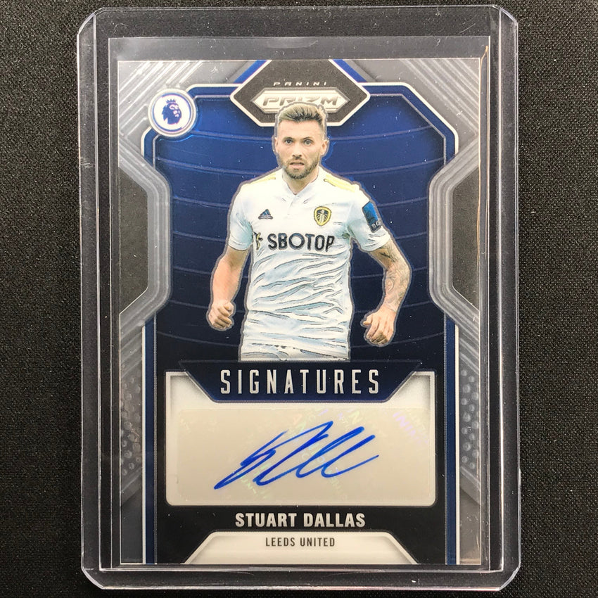 2021-22 Prizm EPL STUART DALLAS Signatures Auto Base #SDL