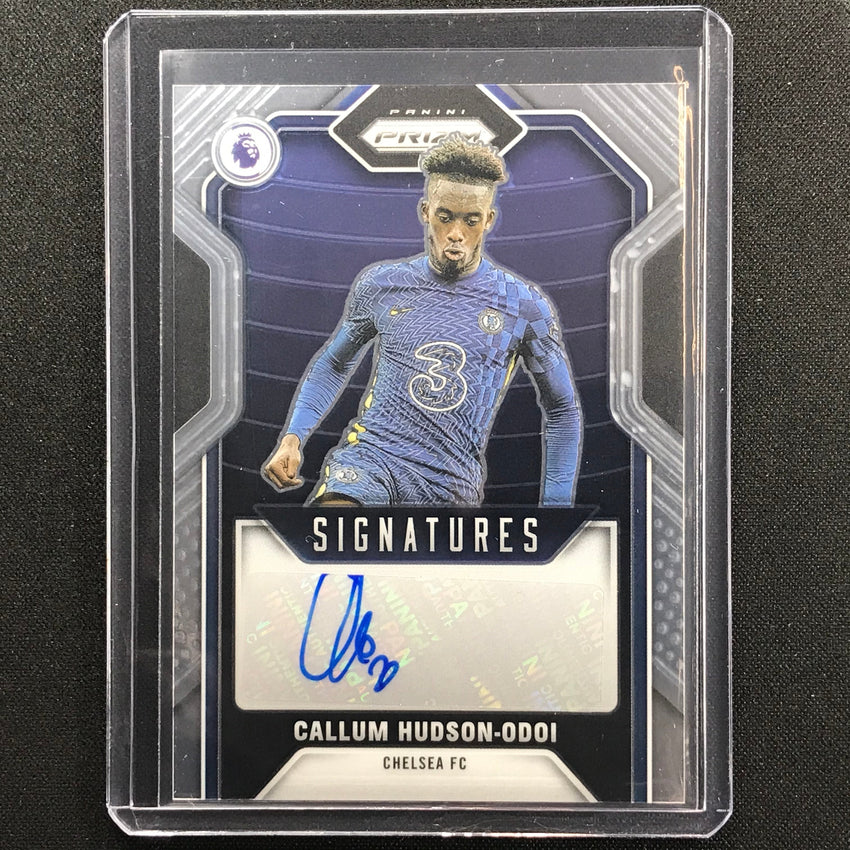2021-22 Prizm Epl Callum Hudson-odoi Signatures Auto Base No Cho