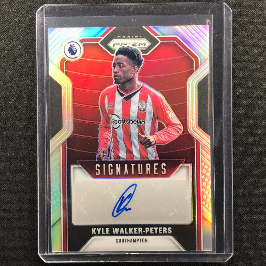 2021-22 Prizm Epl Kyle Walker-peters Signatures Auto Silver 72/99