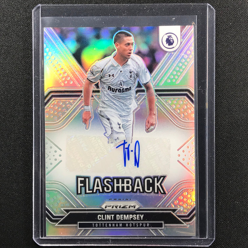 2021-22 Prizm Epl Clint Dempsey Flashback Auto Silver 67/99
