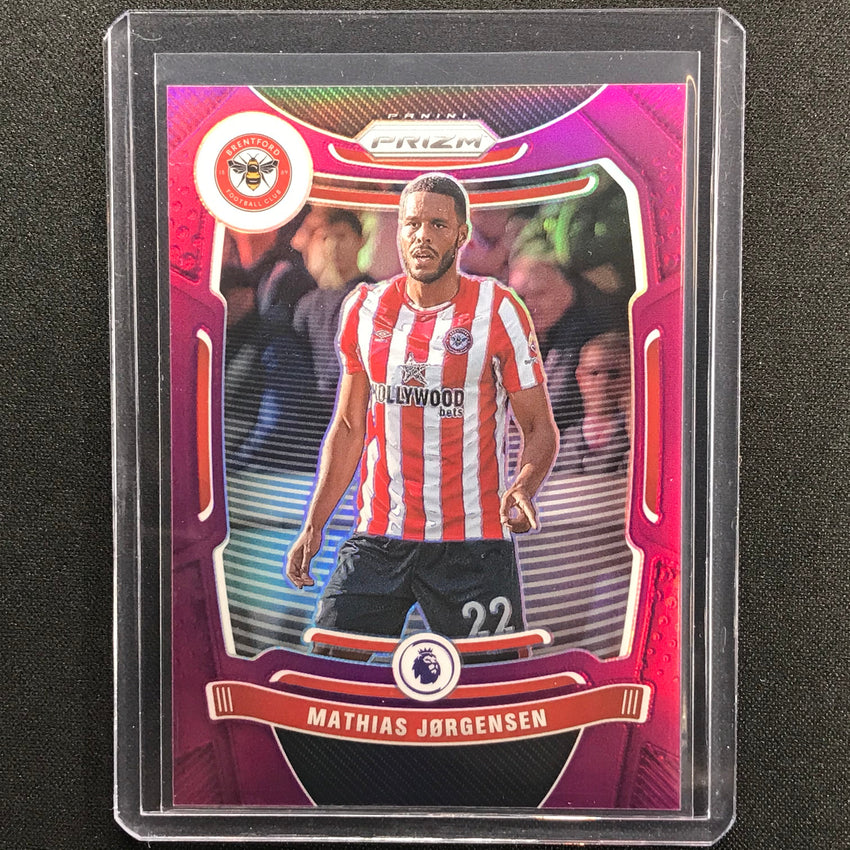 2021-22 Prizm EPL MATHIAS JORGENSEN Purple 38/99 #146