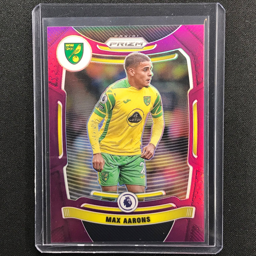 2021-22 Prizm EPL MAX AARONS Purple 96/99 #167