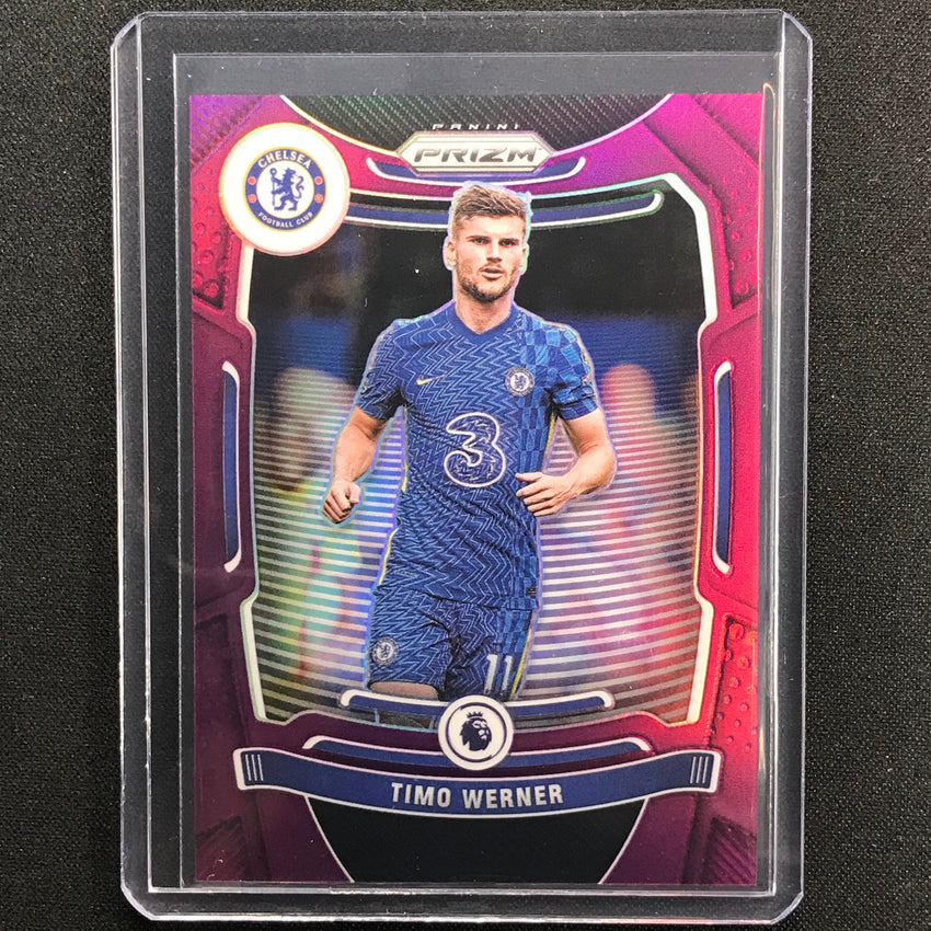 2021-22 Prizm EPL TIMO WERNER Purple 33/99 #255