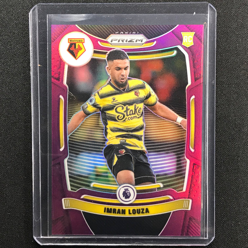 2021-22 Prizm EPL IMRAN LOUZA Rookie Purple 62/99 #266
