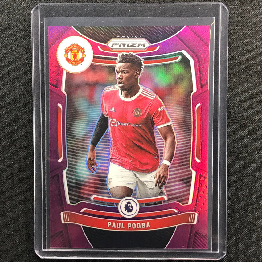 2021-22 Prizm EPL PAUL POGBA Purple 94/99 #278
