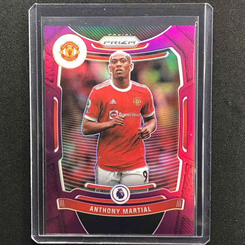 2021-22 Prizm EPL ANTHONY MARTIAL Purple 34/99 #284