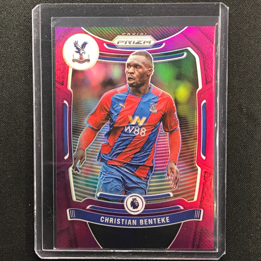 2021-22 Prizm EPL CHRISTIAN BENTEKE Purple 9/99 #300