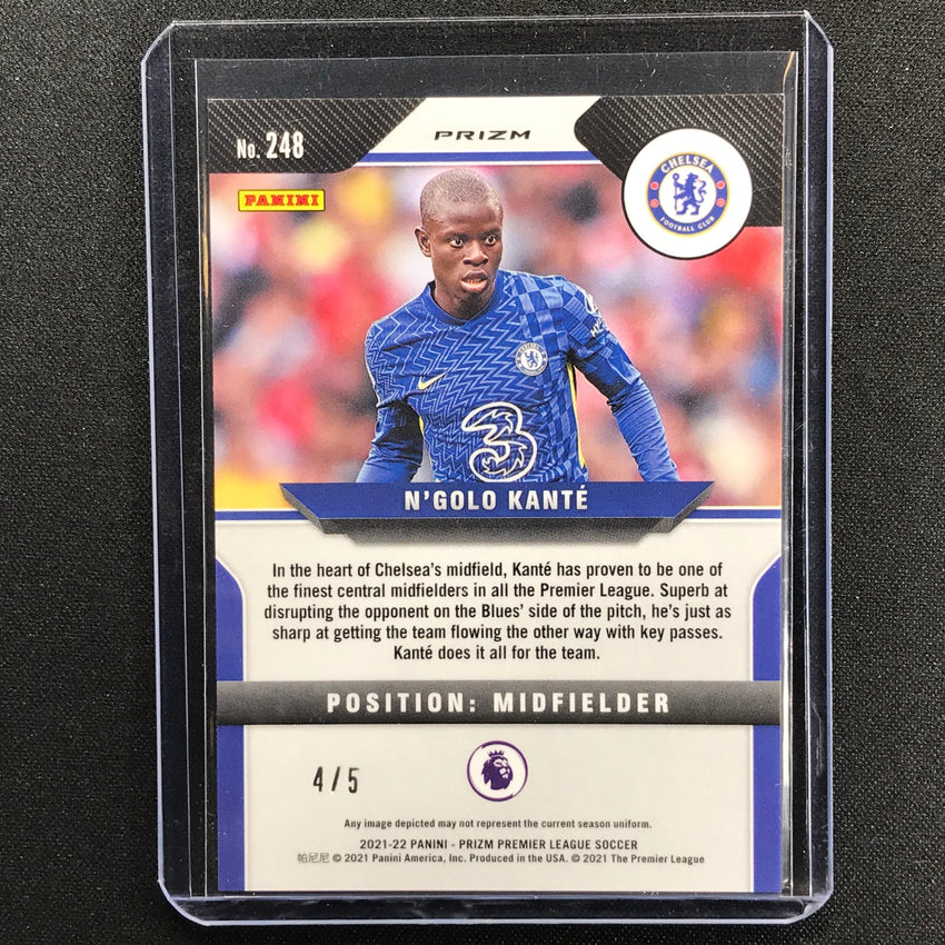 2021-22 Prizm Epl Ngolo Kante Green 4/5