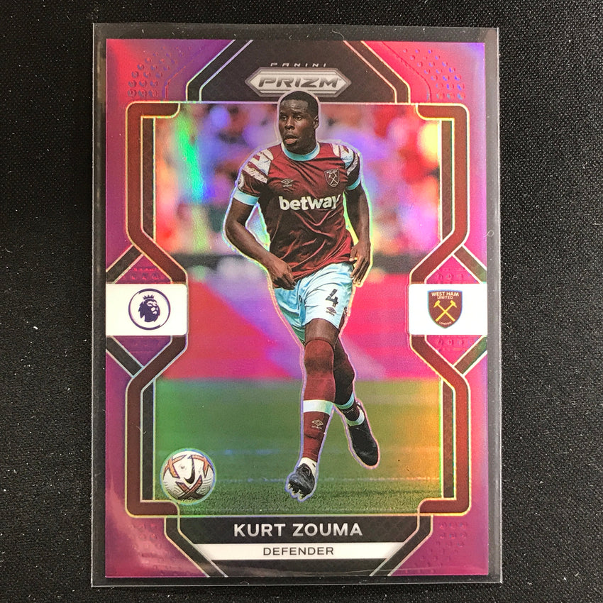 2022-23 Prizm Epl Kurt Zouma Purple 25/49