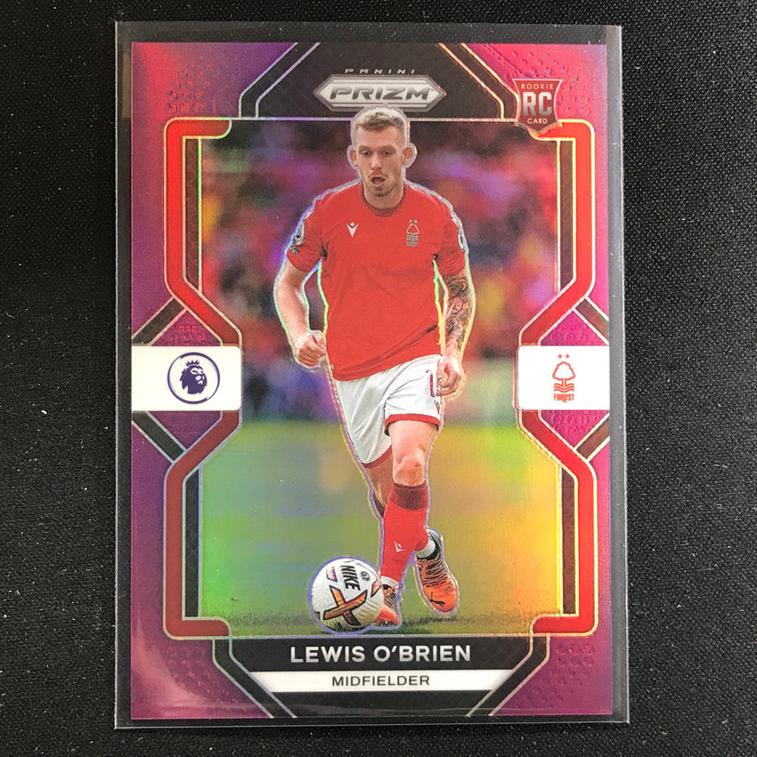2022-23 Prizm Epl Lewis Obrien Rookie Purple 49/49
