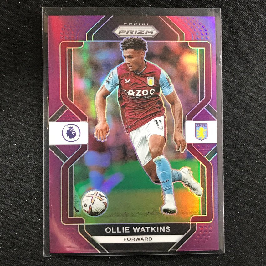 2022-23 Prizm Epl Ollie Watkins Purple 40/49