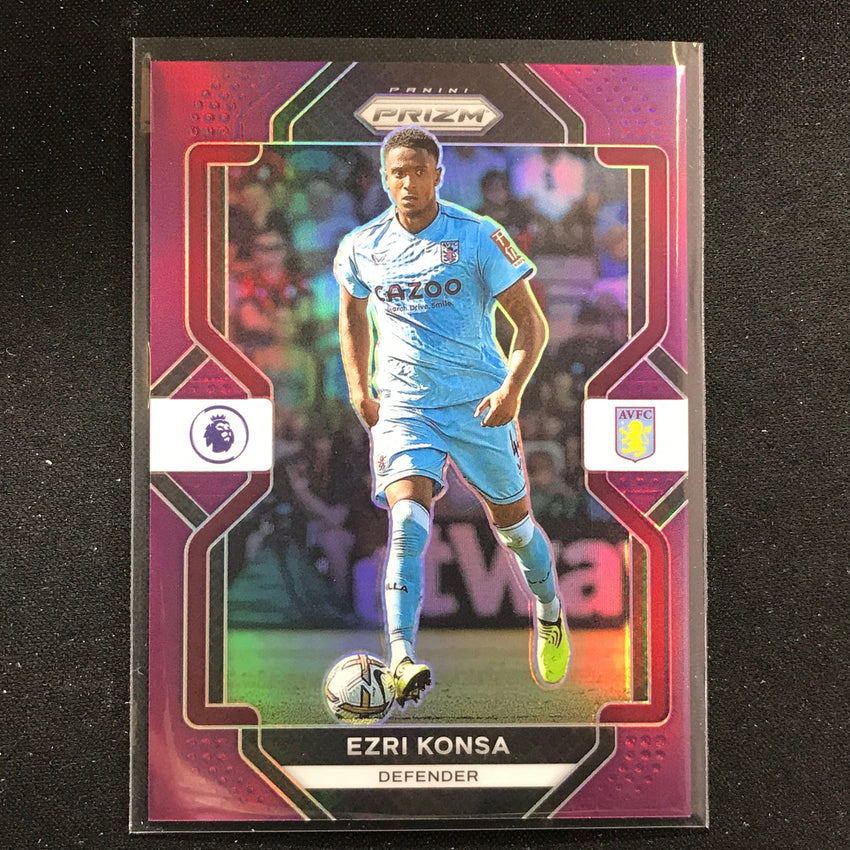 2022-23 Prizm Epl Ezri Konsa Purple 19/49