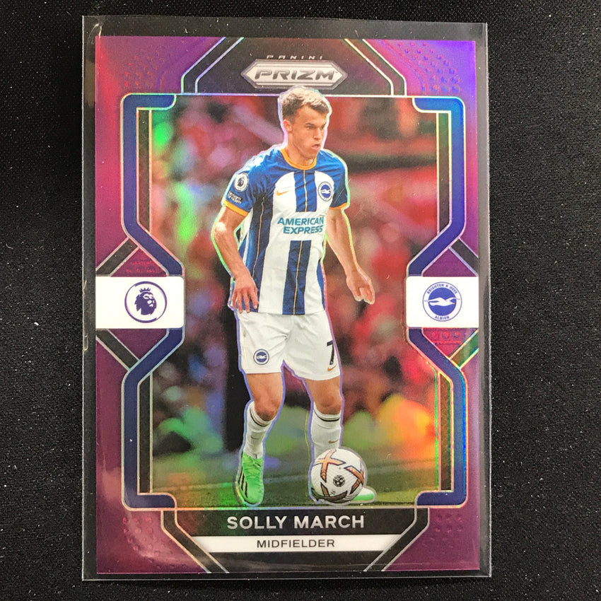 2022-23 Prizm Epl Solly March Purple 24/49