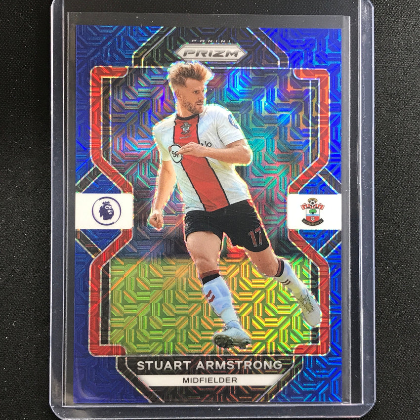 2022-23 Prizm Epl Stuart Armstrong Blue Mojo 20/25