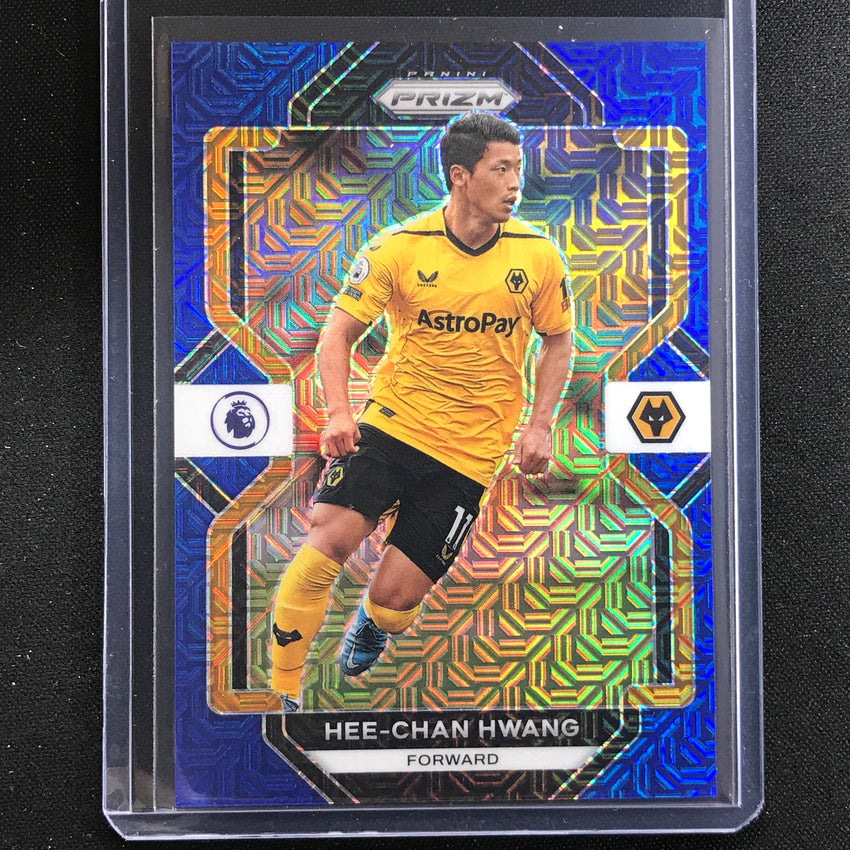 2022-23 Prizm Epl Hee-chan Hwang Blue Mojo 14/25