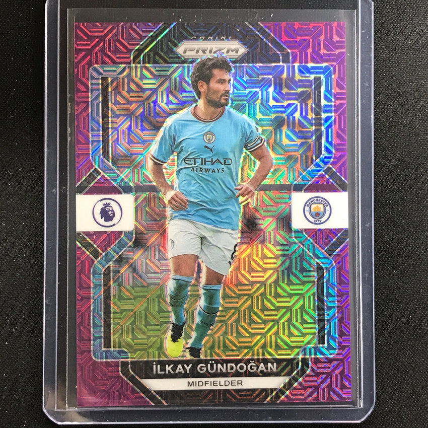 2022-23 Prizm Epl Ilkay Gundogan Purple Mojo 3/20