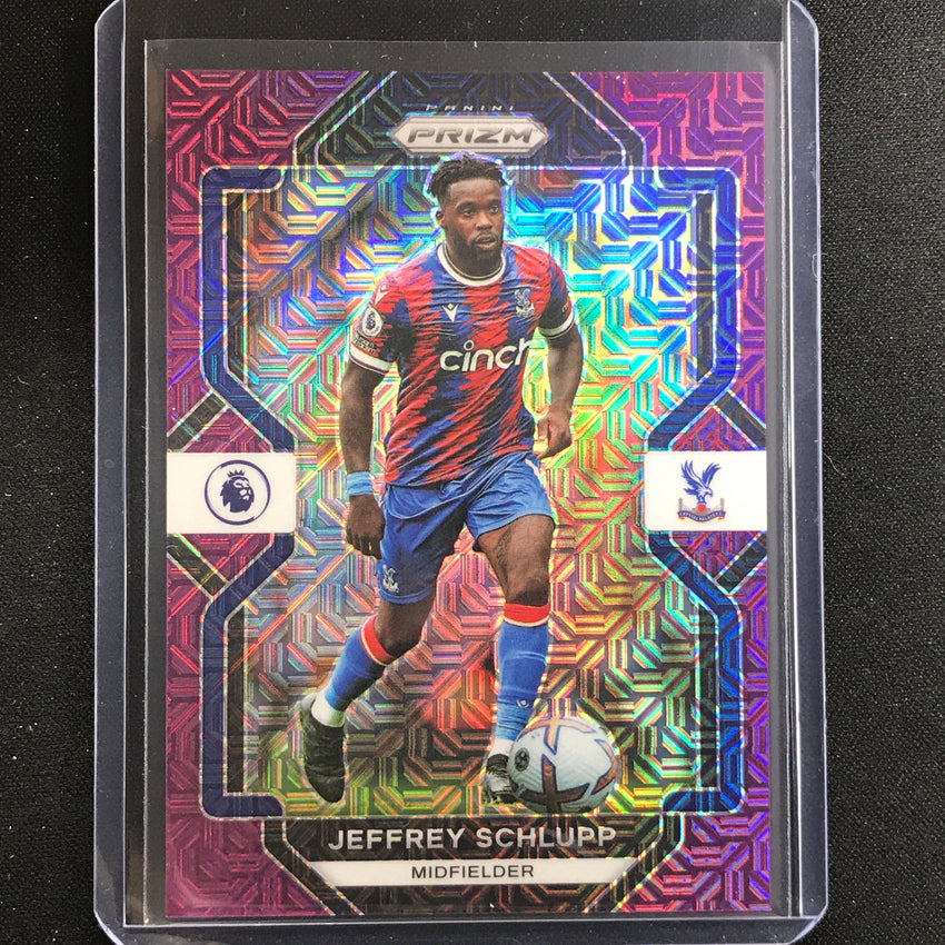 2022-23 Prizm Epl Jeffrey Schlupp Purple Mojo 3/20
