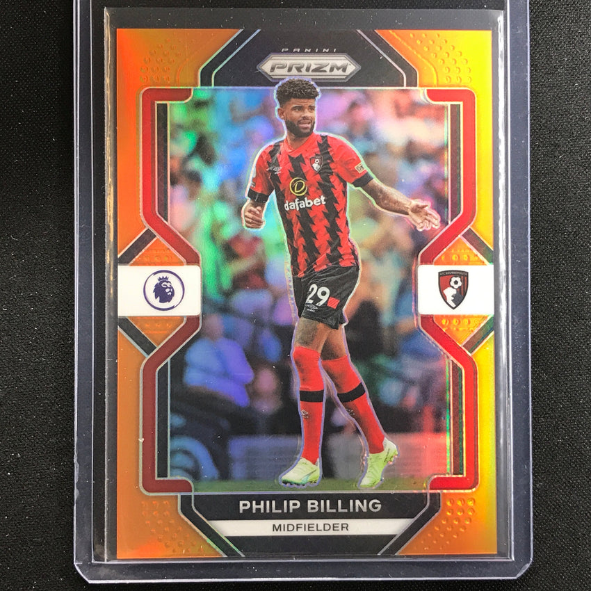 2022-23 Prizm Epl Philip Billing Orange 7/15