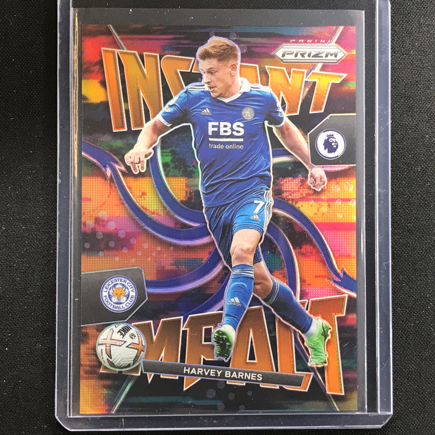 2022-23 Prizm Epl Harvey Barnes Instant Impact Orange 14/25