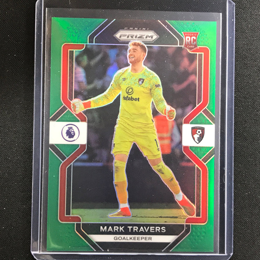 2022-23 Prizm Epl Mark Travers Rookie Green 3/5