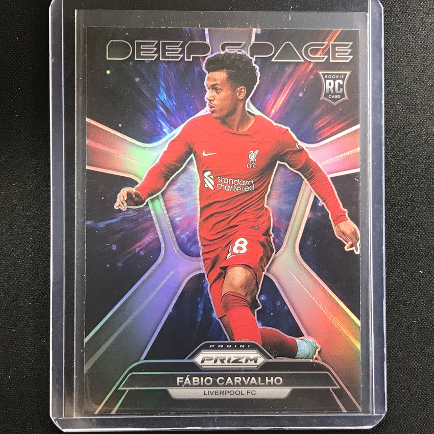 2022-23 Prizm EPL FABIO CARVALHO Rookie Deep Space SP #19
