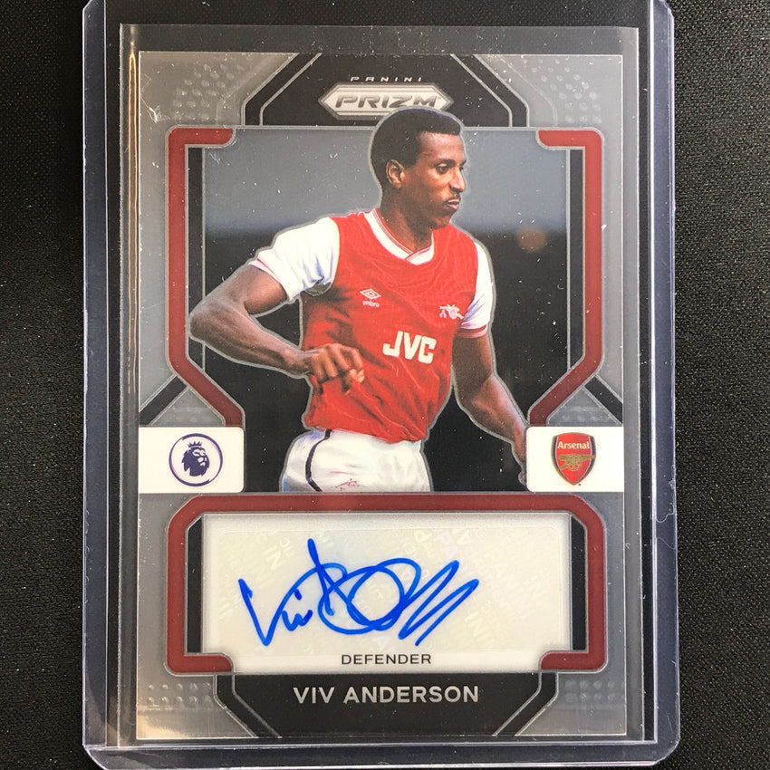 2022-23 Prizm EPL VIV ANDERSON Signatures Auto Base #VA