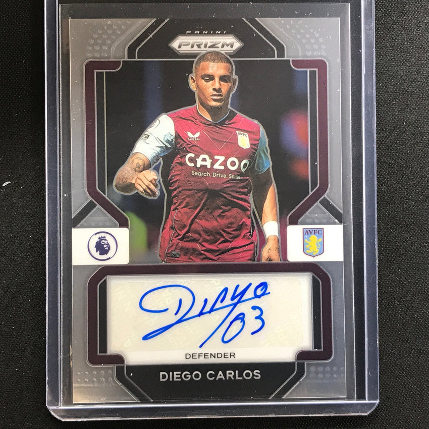 2022-23 Prizm Epl Diego Carlos Signatures Auto Base No Dcs