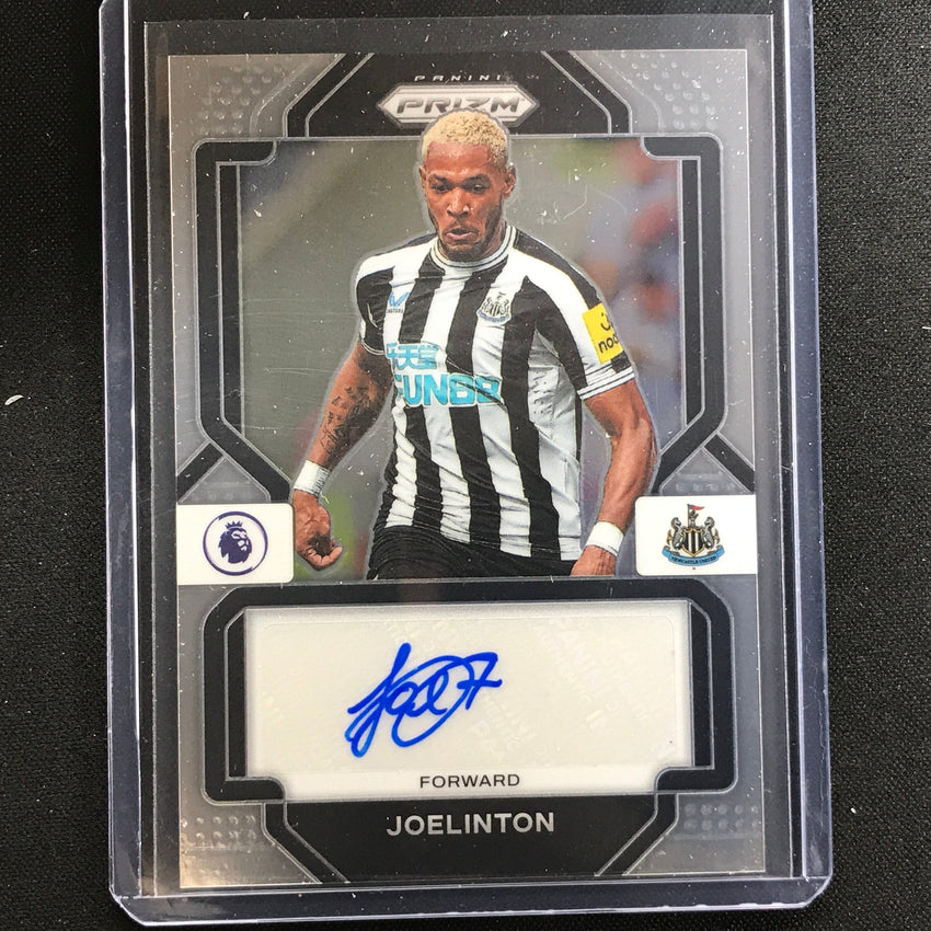 2022-23 Prizm Epl Joelinton Signatures Auto Base No J