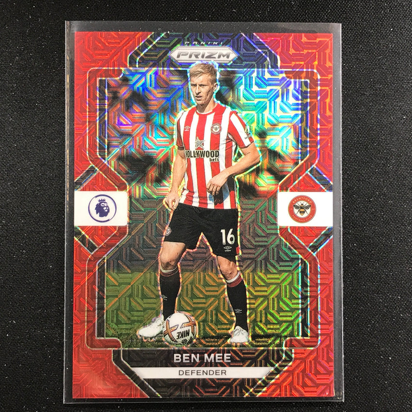 2022-23 Prizm EPL BEN MEE Red Mojo 54/99 #35