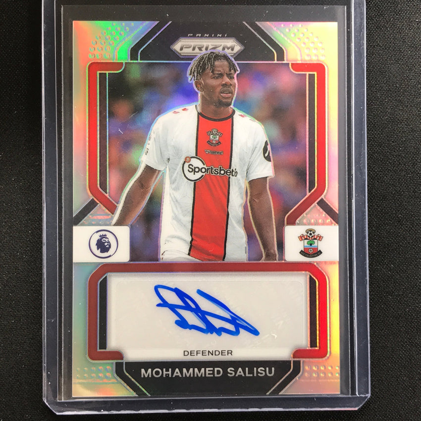 2022-23 Prizm Epl Mohammed Salisu Signatures Auto Silver Prizm 17/99