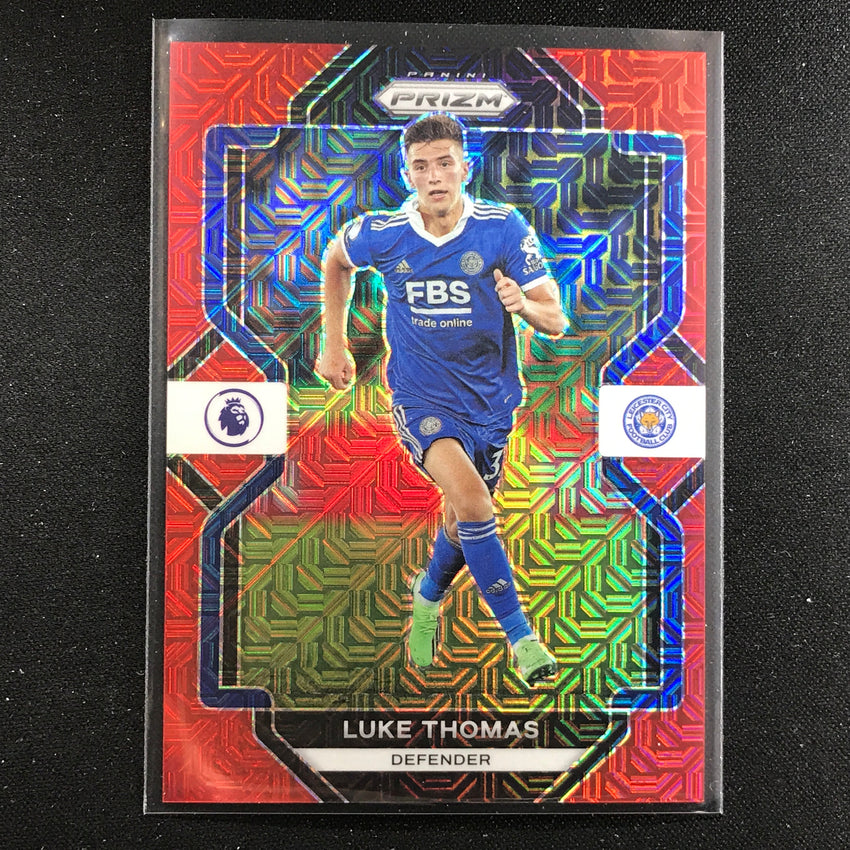 2022-23 Prizm EPL LUKE THOMAS Red Mojo 79/99 #102