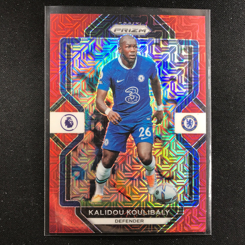 2022-23 Prizm EPL KALIDOU KOULIBALY Red Mojo 35/99 #113