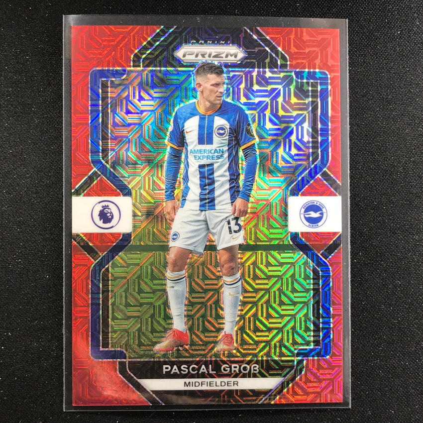 2022-23 Prizm EPL PASCAL GROSS Red Mojo 75/99 #127