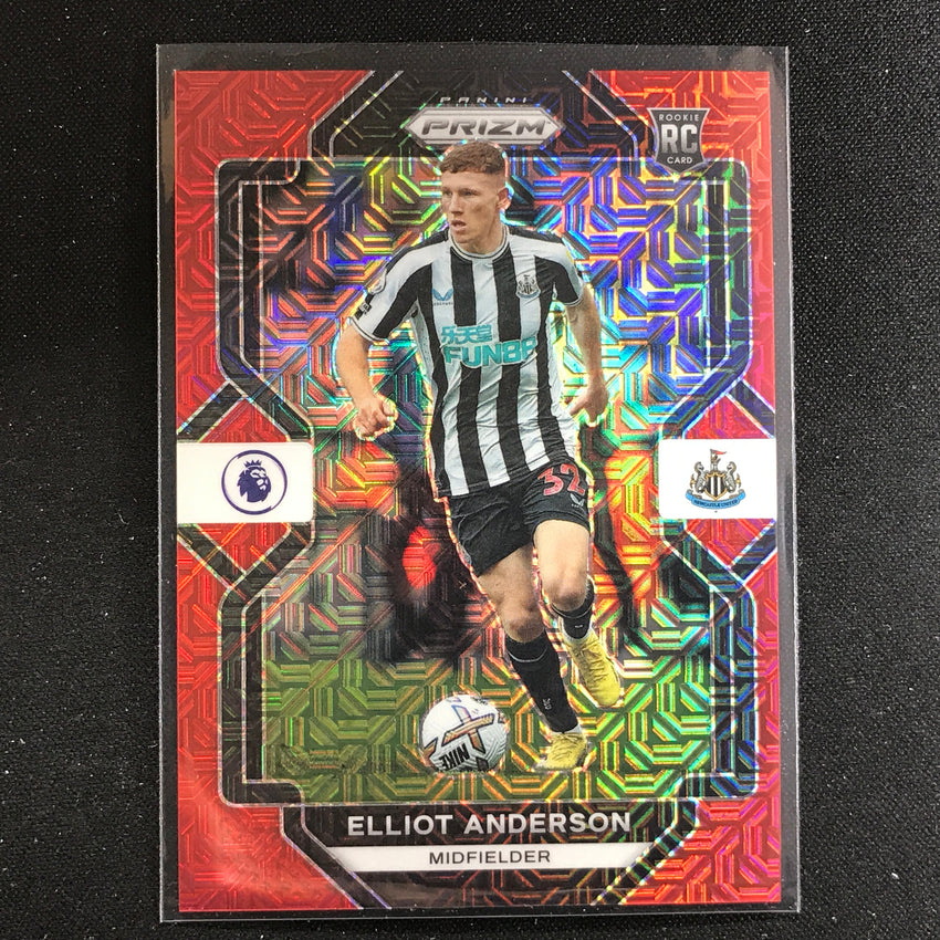 2022-23 Prizm EPL ELLIOT ANDERSON Rookie Red Mojo 48/99 #182