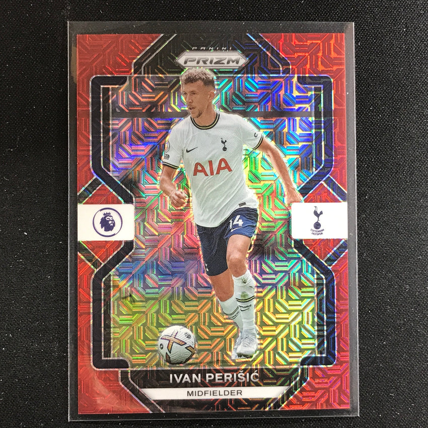2022-23 Prizm EPL IVAN PERISIC Red Mojo 1/99 #296