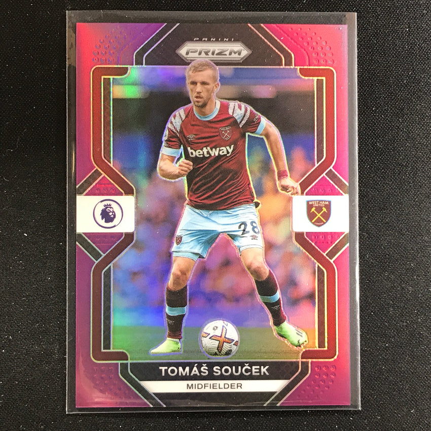 2022-23 Prizm Epl Tomas Soucek Purple 30/49