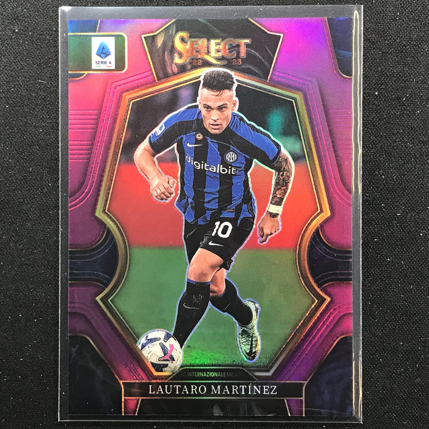 2022-23 Select Serie A Lautaro Martinez Mezzanine Purple 22/49