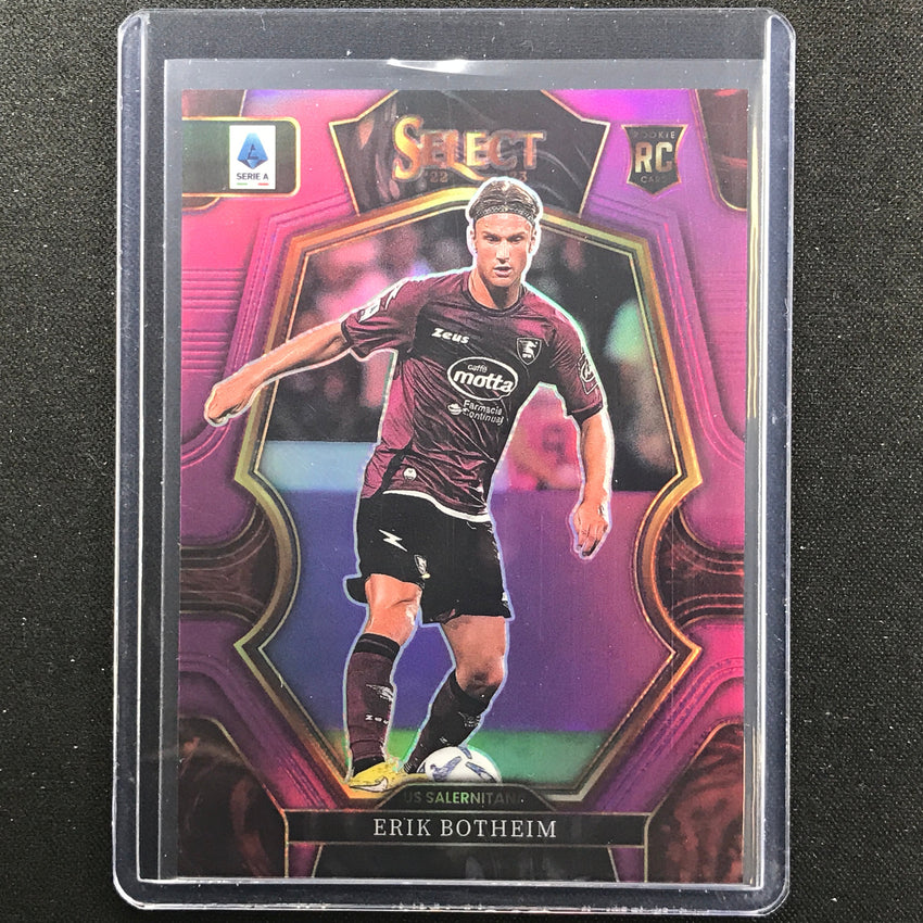 2022-23 Select Serie A Erik Botheim Mezzanine Rookie Purple 11/49