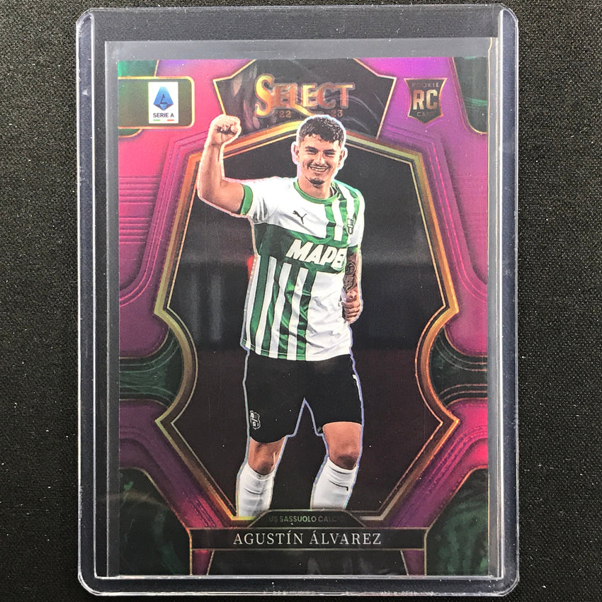 2022-23 Select Serie A Agustin Alvarez Mezzanine Rookie Purple 39/49