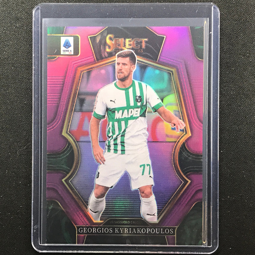 2022-23 Select Serie A Georgios Kyriakopoulos Mezzanine Purple 2/49
