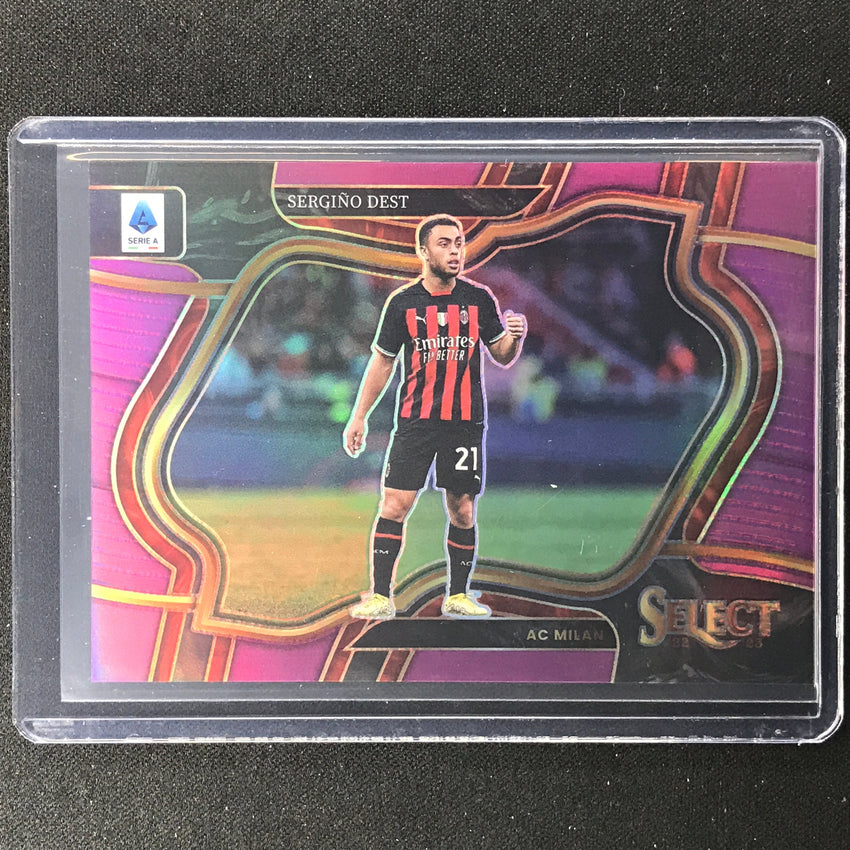 2022-23 Select Serie A Sergino Dest Field Level Purple 26/49