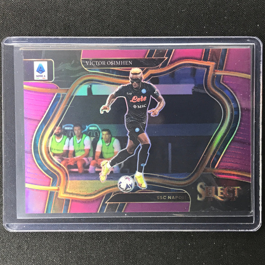 2022-23 Select Serie A Victor Osimhen Field Level Purple 39/49
